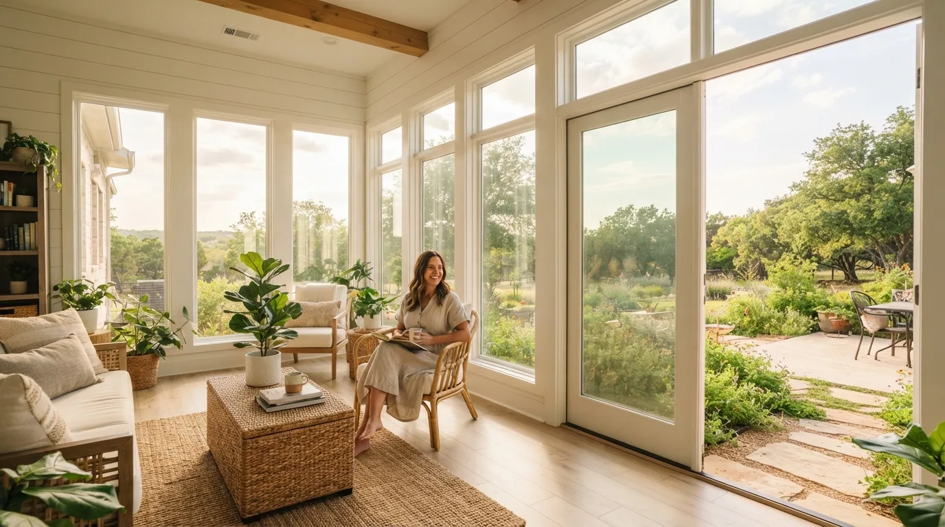 Wide editorial photograph with a clear subject lit by natural light, framed for a banner crop.